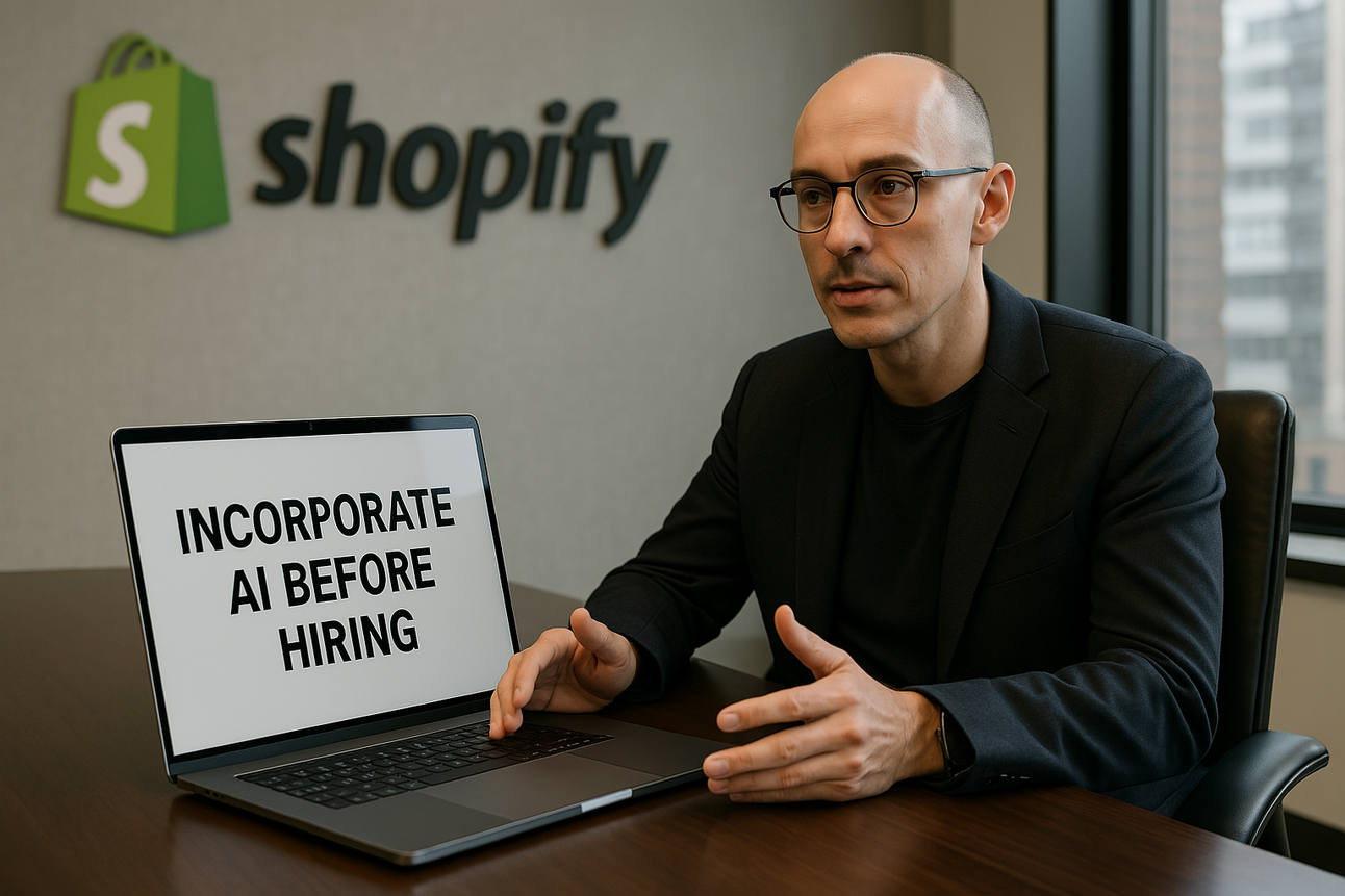 Shopify CEO: Prove AI Can’t Do It Before Requesting New Hires