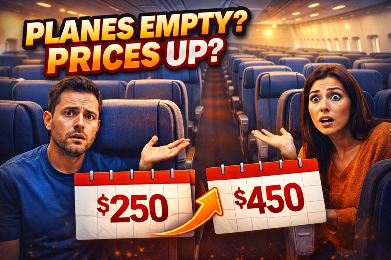  Why Flight Prices Change Even When Planes Are Not Full