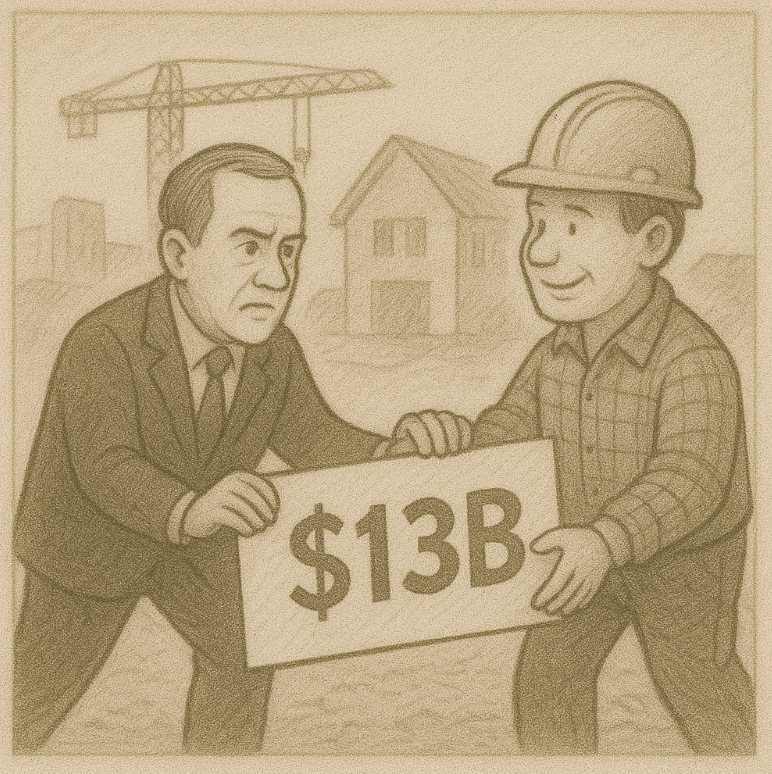 Build Canada Homes gets $13B, building permits miss