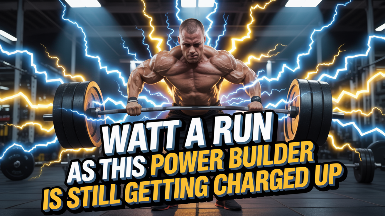 Watt A Run As This Power Builder Is Still Getting Charged Up