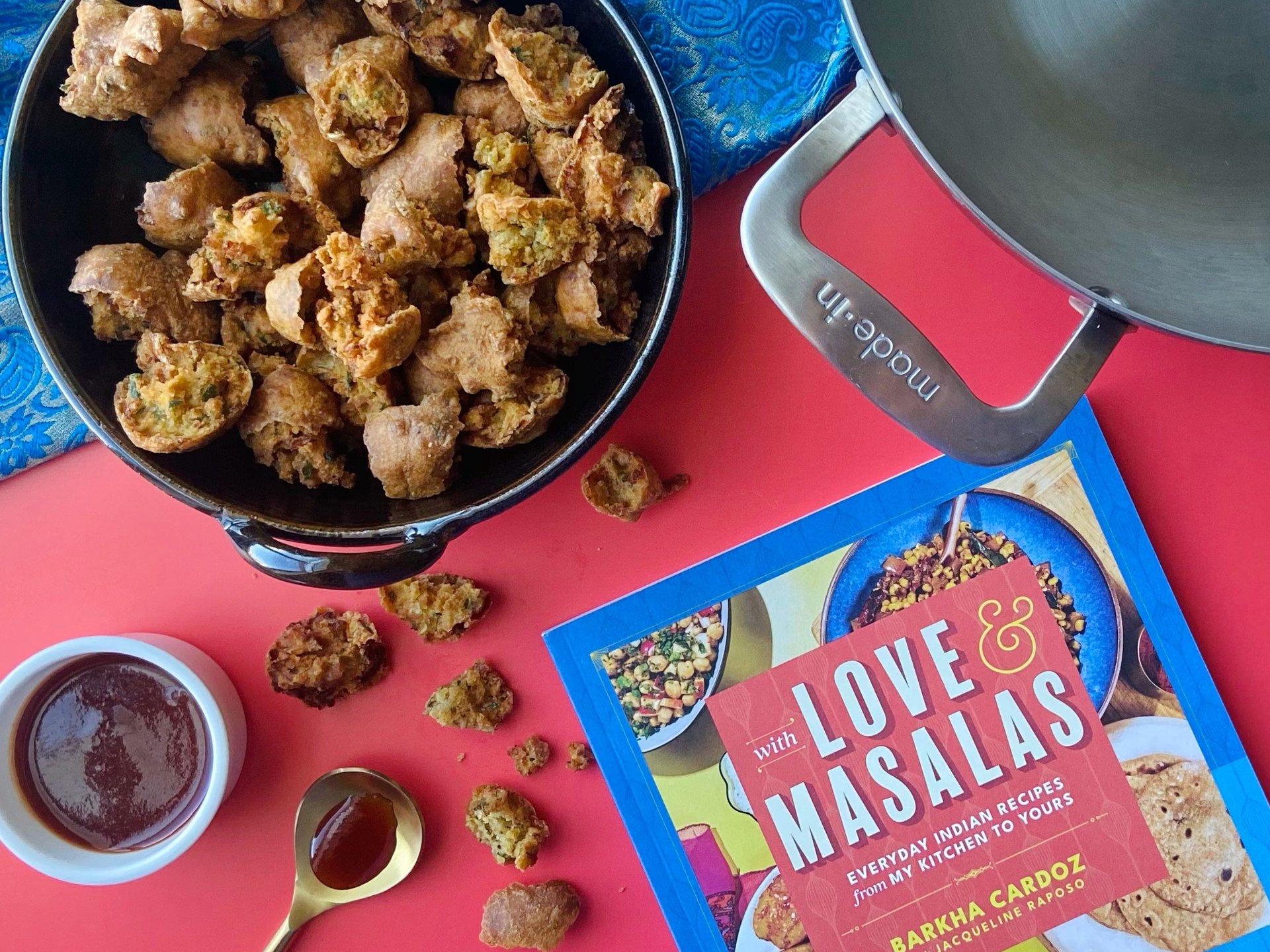 Sindhi Pakoras (twice-fried fritters!)