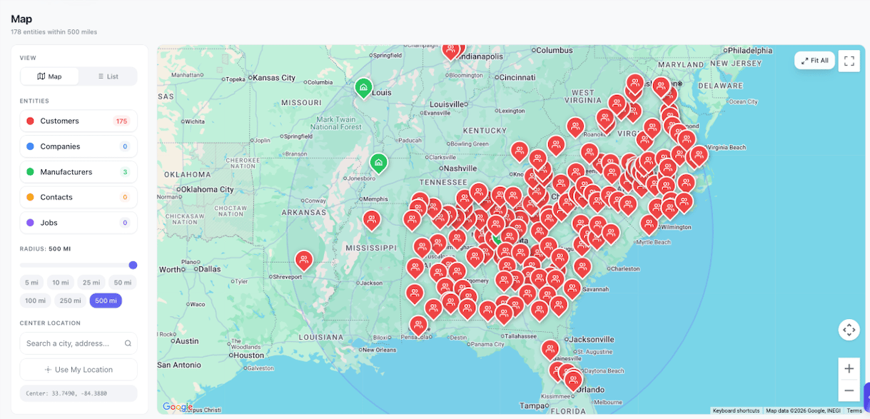 Instant Pricing Imports, Sales Maps, Mobile App & More