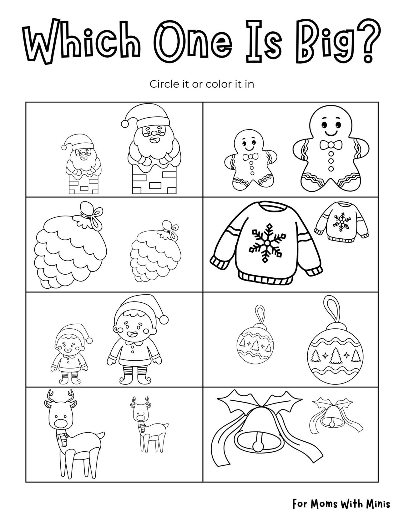 🎁 Big vs Small Christmas