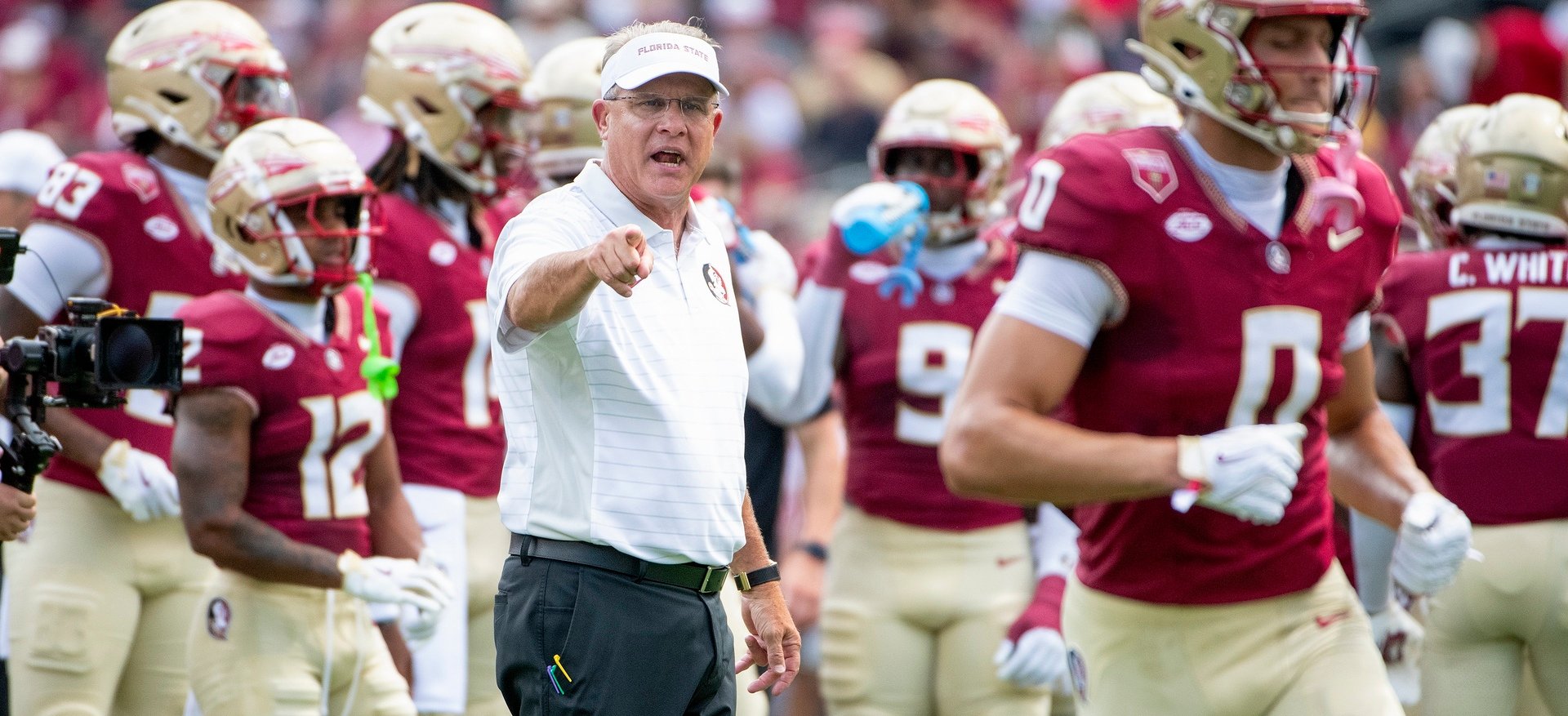 Offensive coordinator Gus Malzahn retires, FSU elevates Tim Harris Jr.