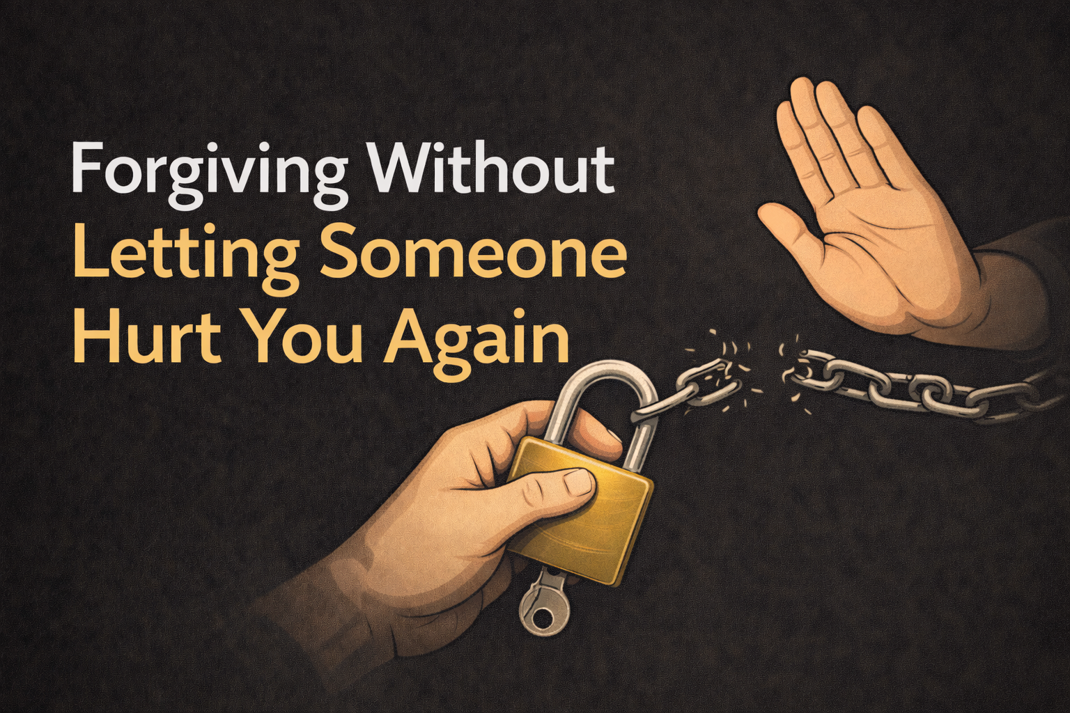 Forgiving Without Letting Them Hurt You Again