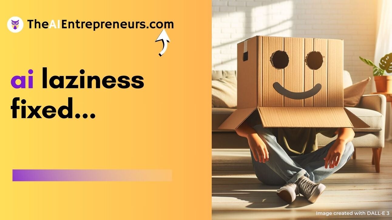 🤖 ai laziness fixed...