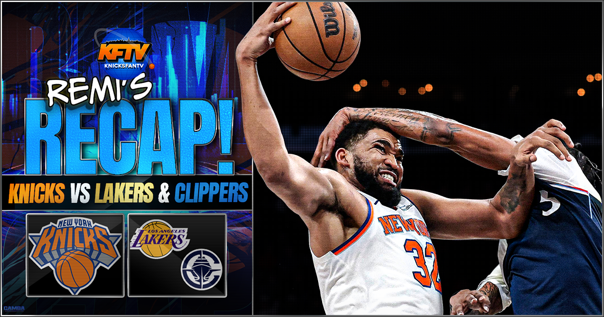 New York Knicks lose back-to-back games against the LA Lakers and Clippers: Heavy legs