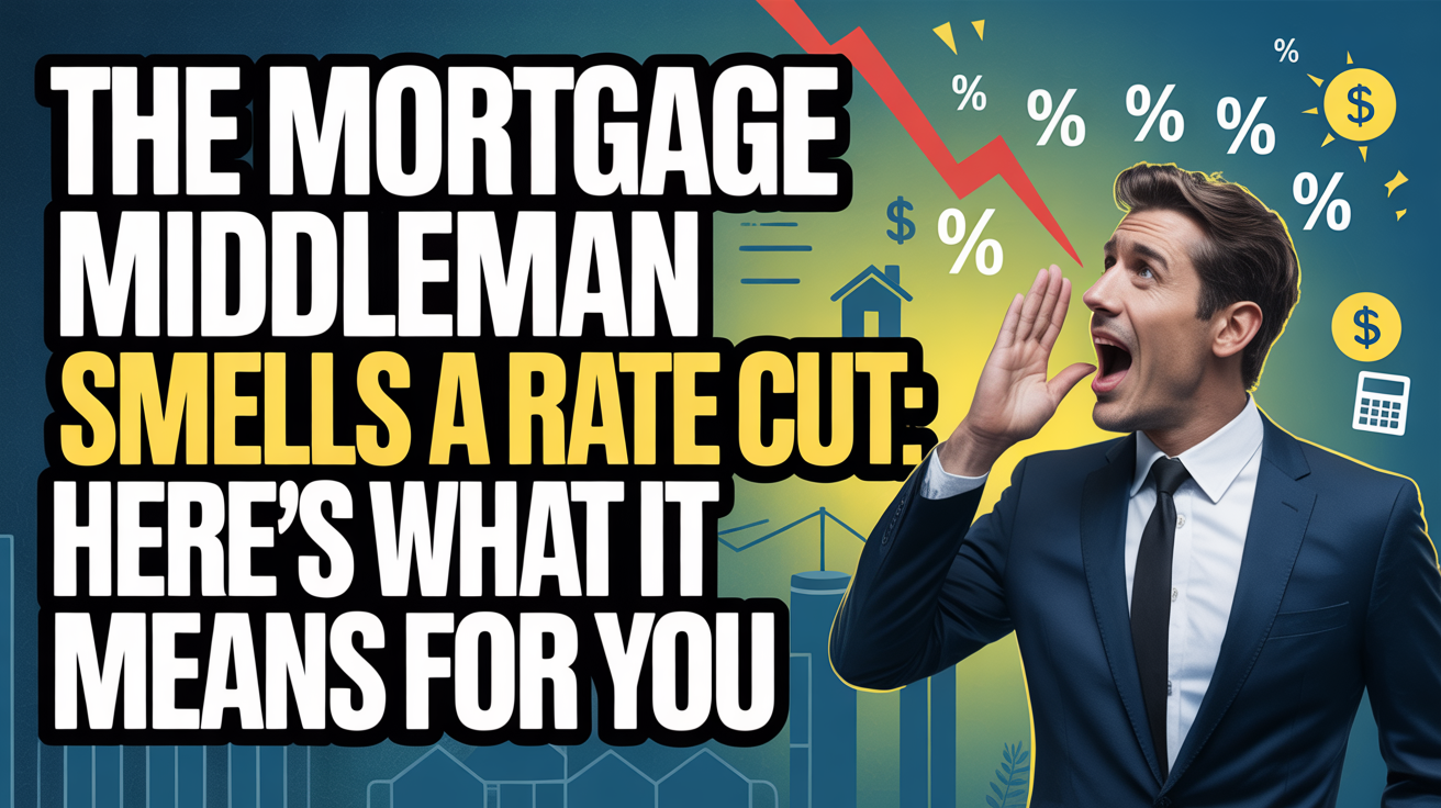 The Mortgage Middleman Smells a Rate Cut: Here's What it Means for You