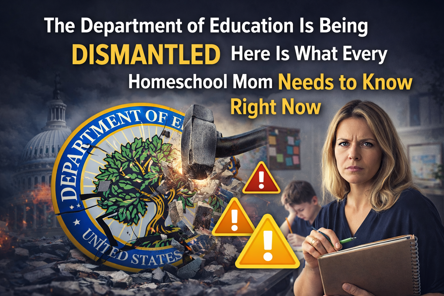 The Department of Education Is Being Dismantled