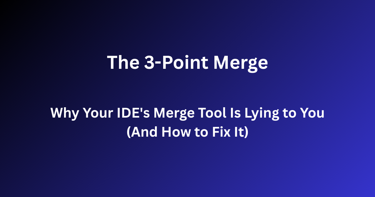 The 3-Point Merge