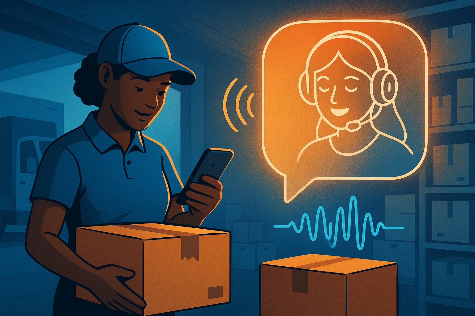 Voice Meets Velocity: AI in Logistics Conversations