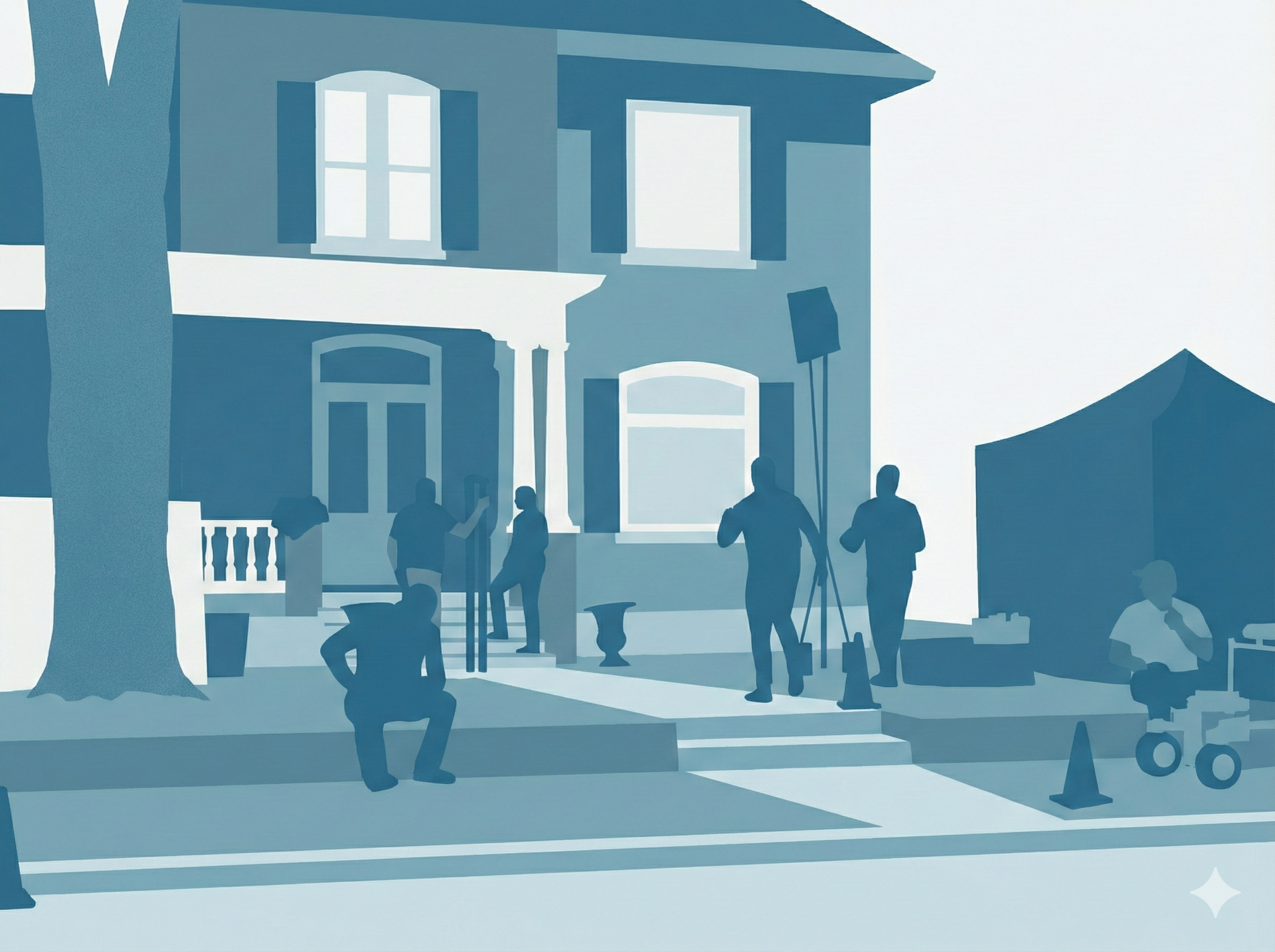 Movie Set in Burlington