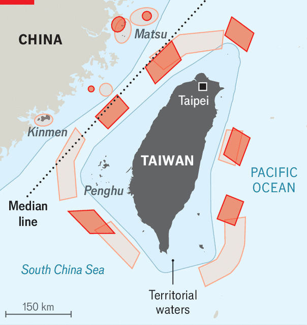 Unpopular opinion on Taiwan's future or how the island will be besieged and divided