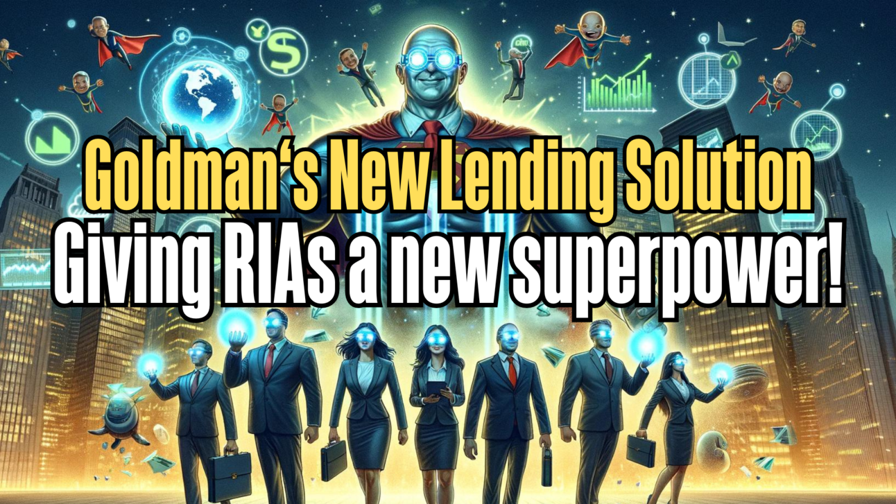 Goldman's New Lending Solution