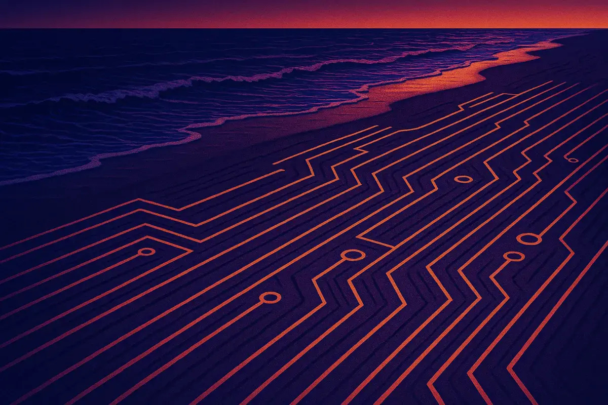 Drawing lines in the digital sand