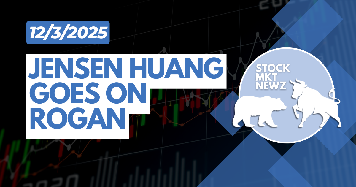 JENSEN HUANG GOES ON ROGAN