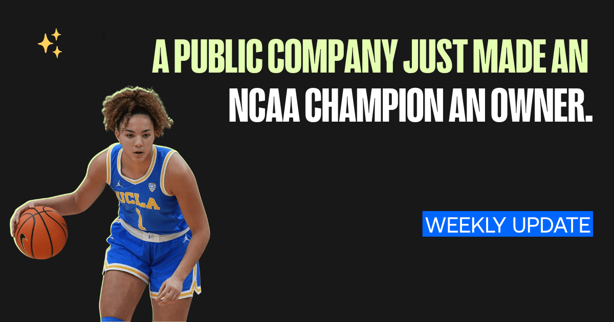 A Public Company Just Made an NCAA Champion an Owner.