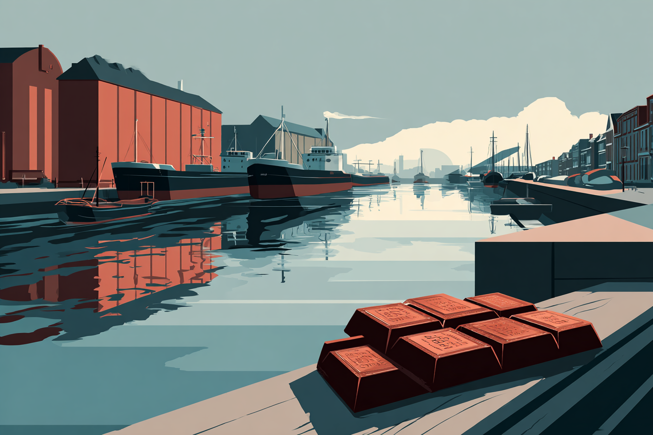 Abidjan grows it. Amsterdam processes it. Brussels brands it. That structure is 500 years old. And it is ending — not because of technology, but because of authorship.