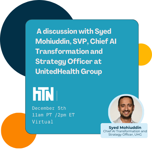 How UnitedHealth Group is thinking about AI with Syed Mohiuddin, SVP and Chief AI Transformation & Strategy Officer