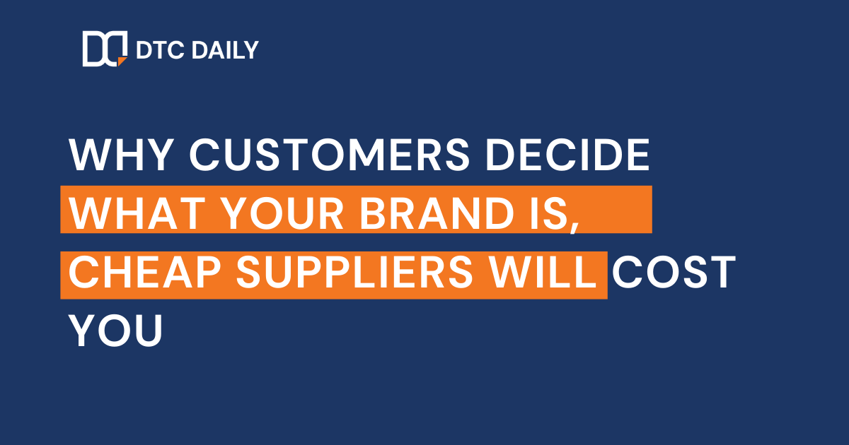Your customers define your brand (not you)