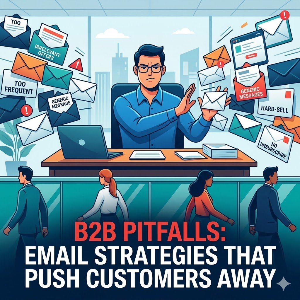 B2B Pitfalls: Email Strategies That Push Customers Away