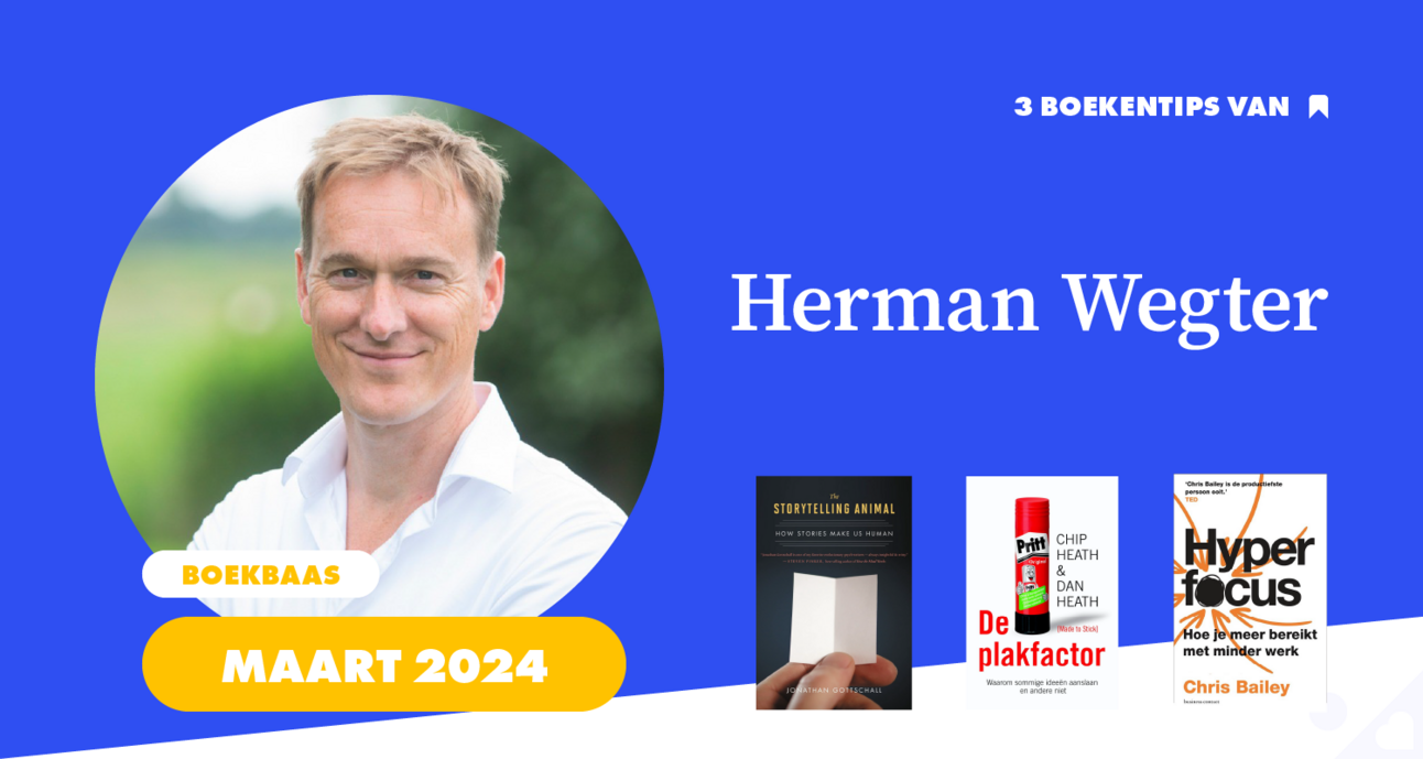 📚 3 Boekentips van Herman Wegter - Maart 2024