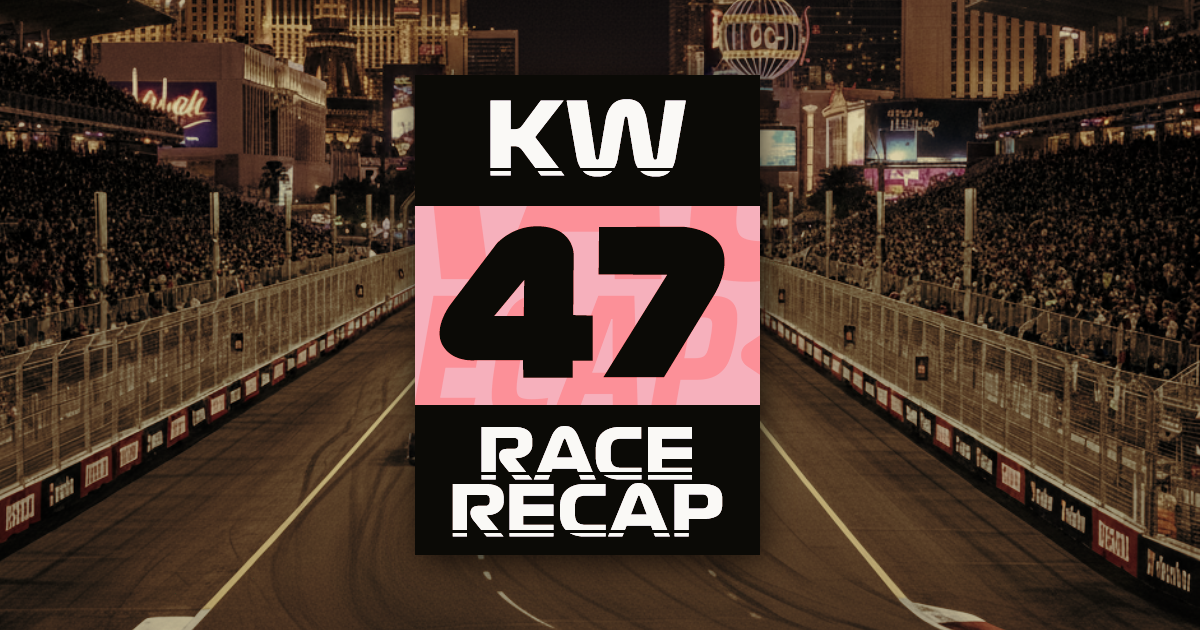 Race Recap Weekly KW47 