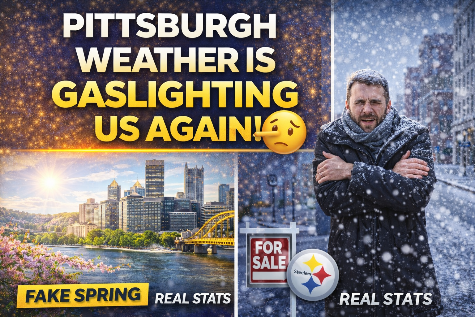 Pittsburgh Weather Is Gaslighting Us Again