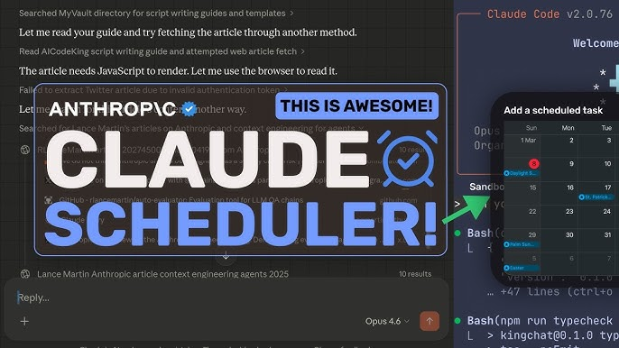 ⌚️ Claude Code Scheduled Tasks