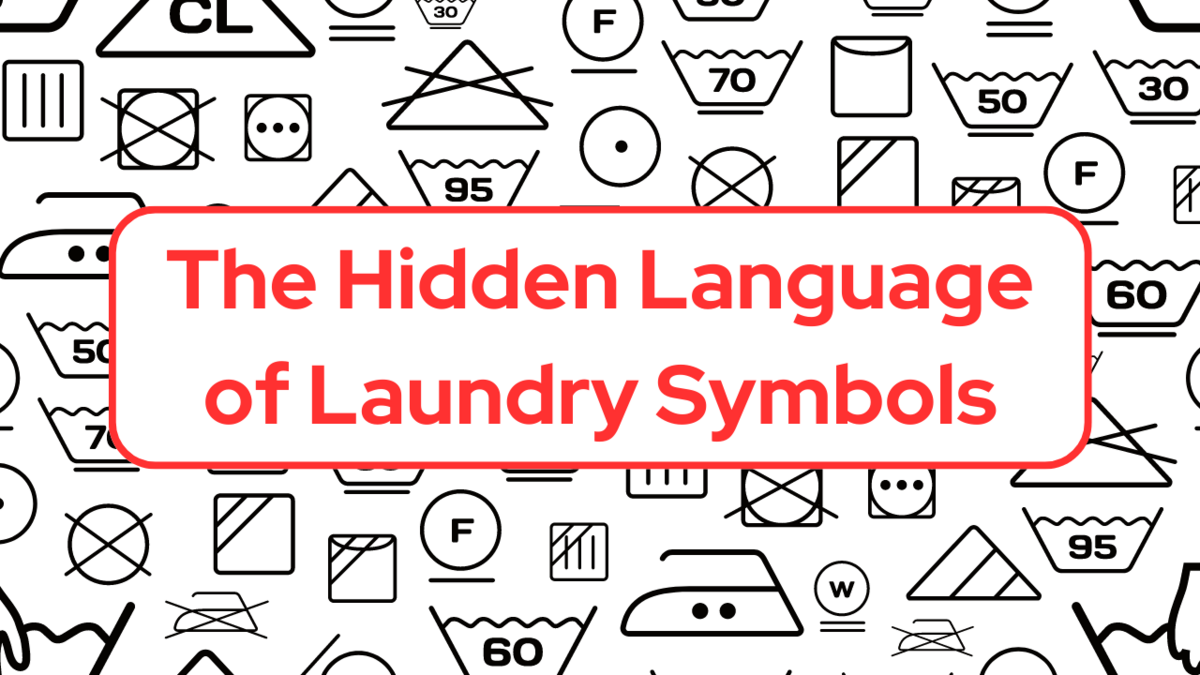 The Hidden Language of Laundry Symbols! 
