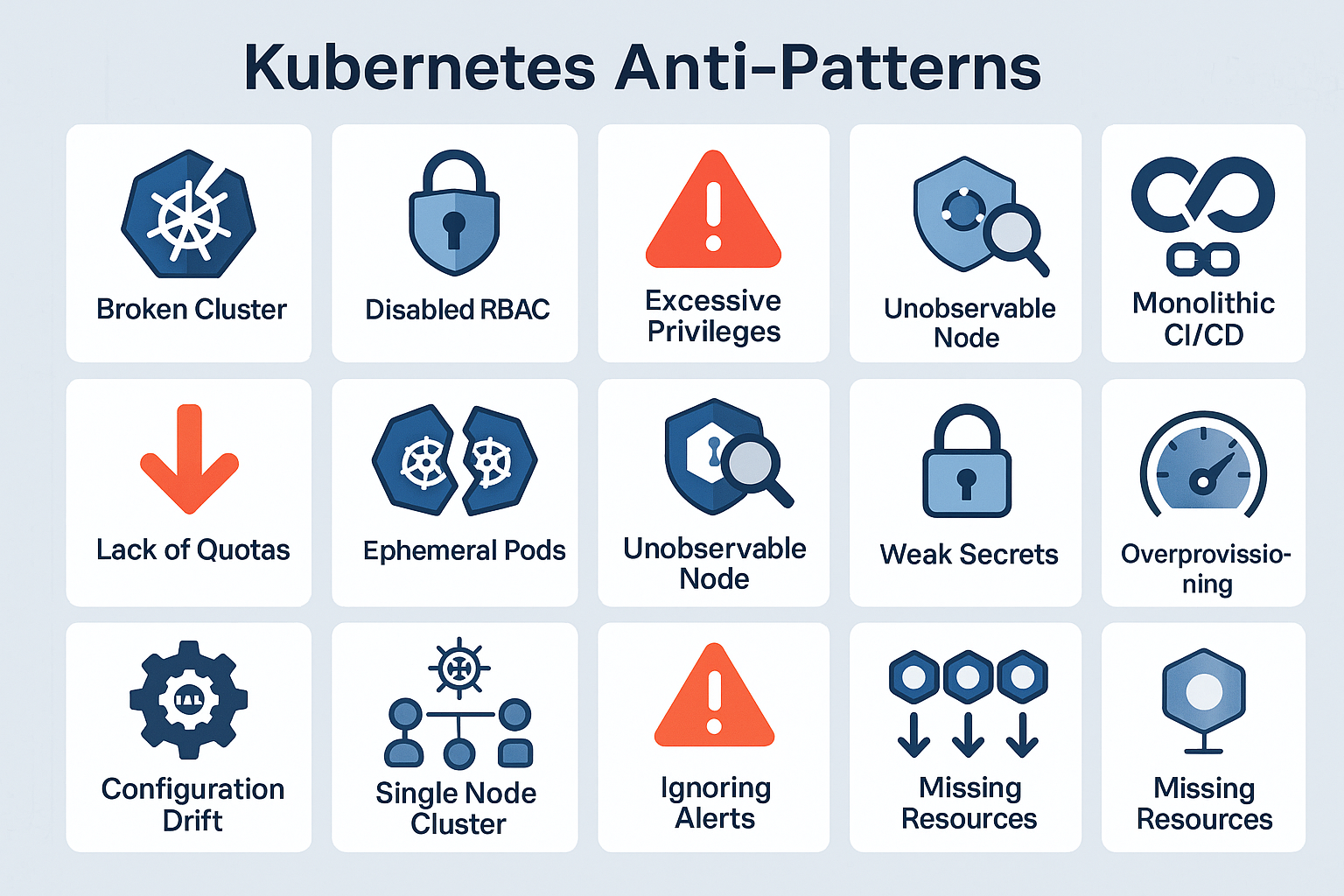 13 Kubernetes Anti-Patterns DevOps Engineers Must Avoid