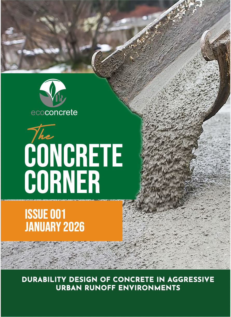 Durability Design of Concrete in Aggressive Urban Runoff Environments