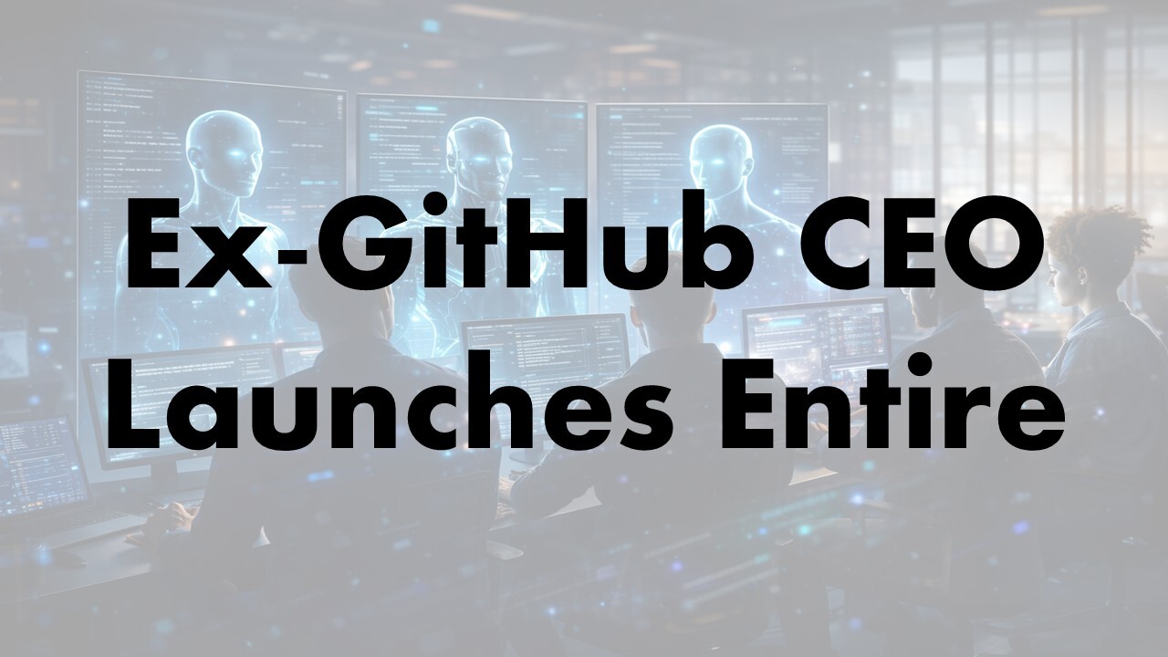 Former GitHub CEO Launches Agent Platform