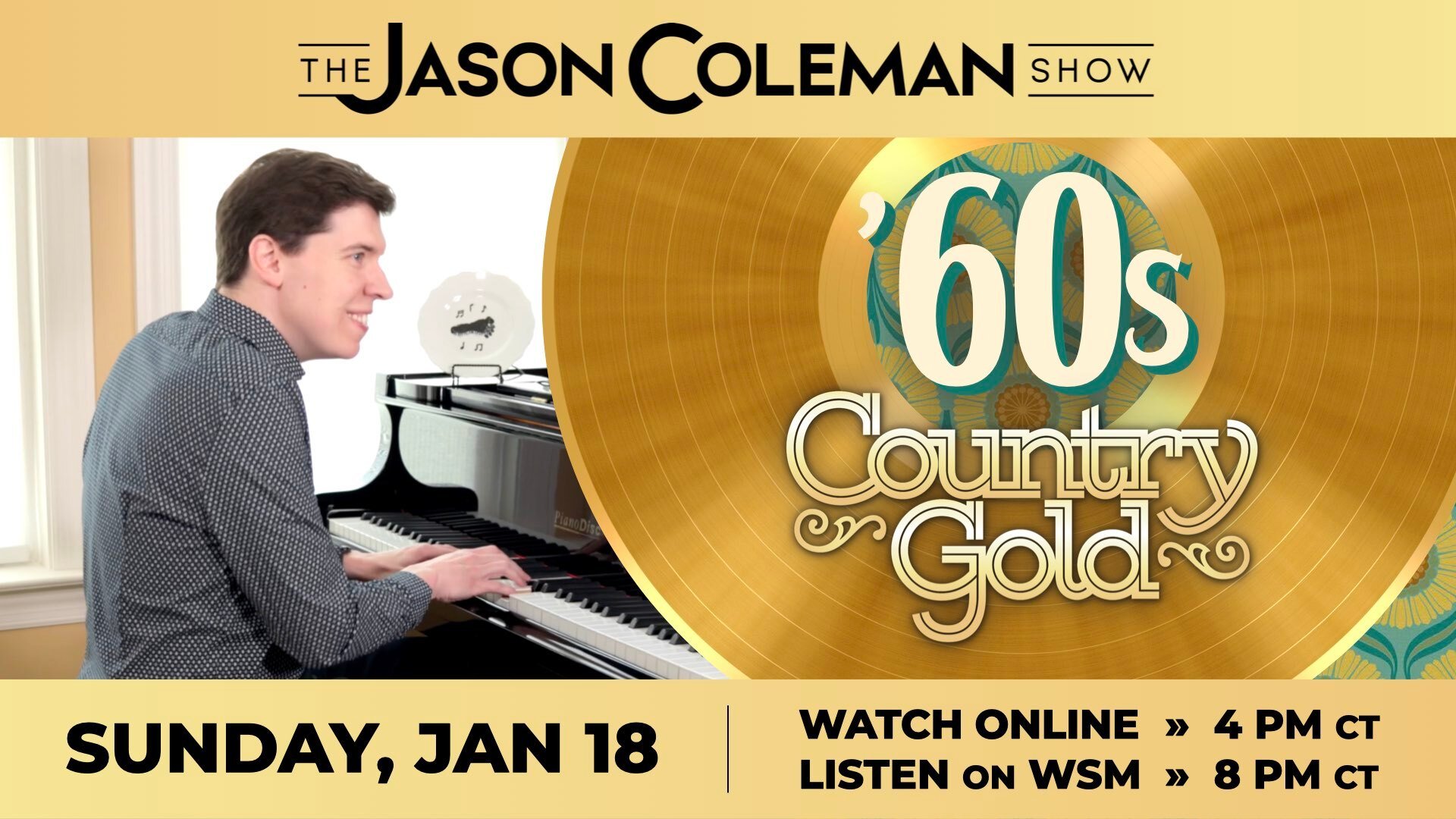 Let's take a trip back to Country's Golden Era... the 1960s!