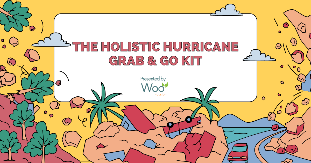The Holistic Hurricane Quick Grab & Go Kit