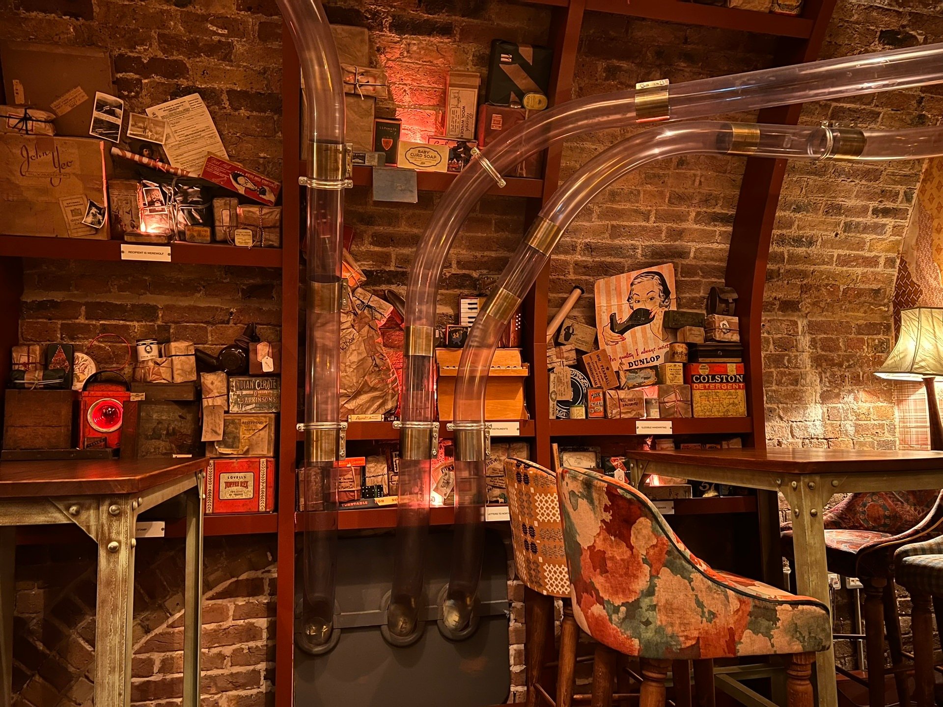 5 Places to Enjoy Food and/or Drinks Delivered by Tube