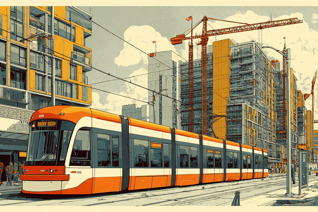 A city trying to build its way out of a housing crisis — while the system that connects those homes is running out of money.