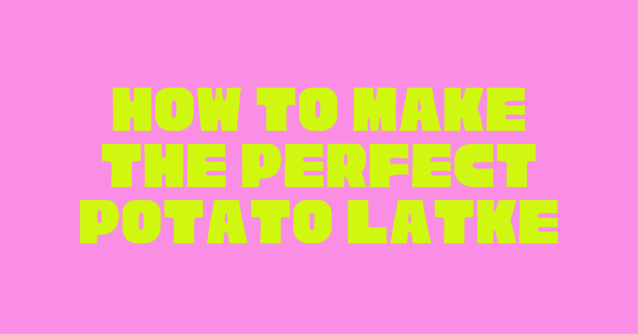 The Secret to Perfect Potato Latkes