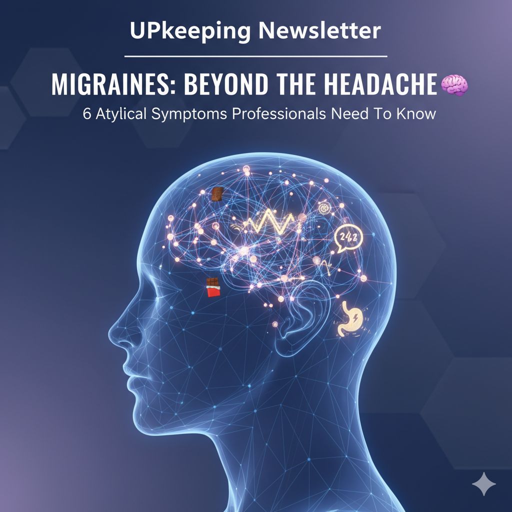 Migraines Aren’t Just Headaches: The 6 Atypical Symptoms Professionals Need to Know 🧠