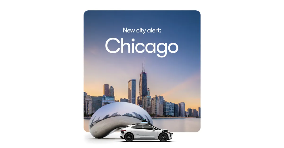 Waymo Expands Driverless Service to Chicago and Charlotte