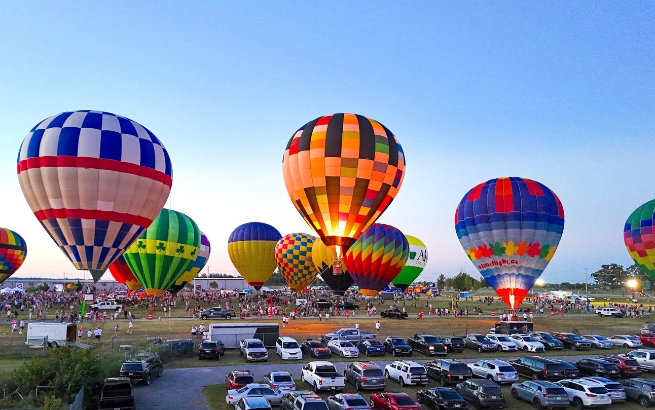 6th Annual SOAR NWA Hot Air Balloon Festival Floats Back to Bentonville