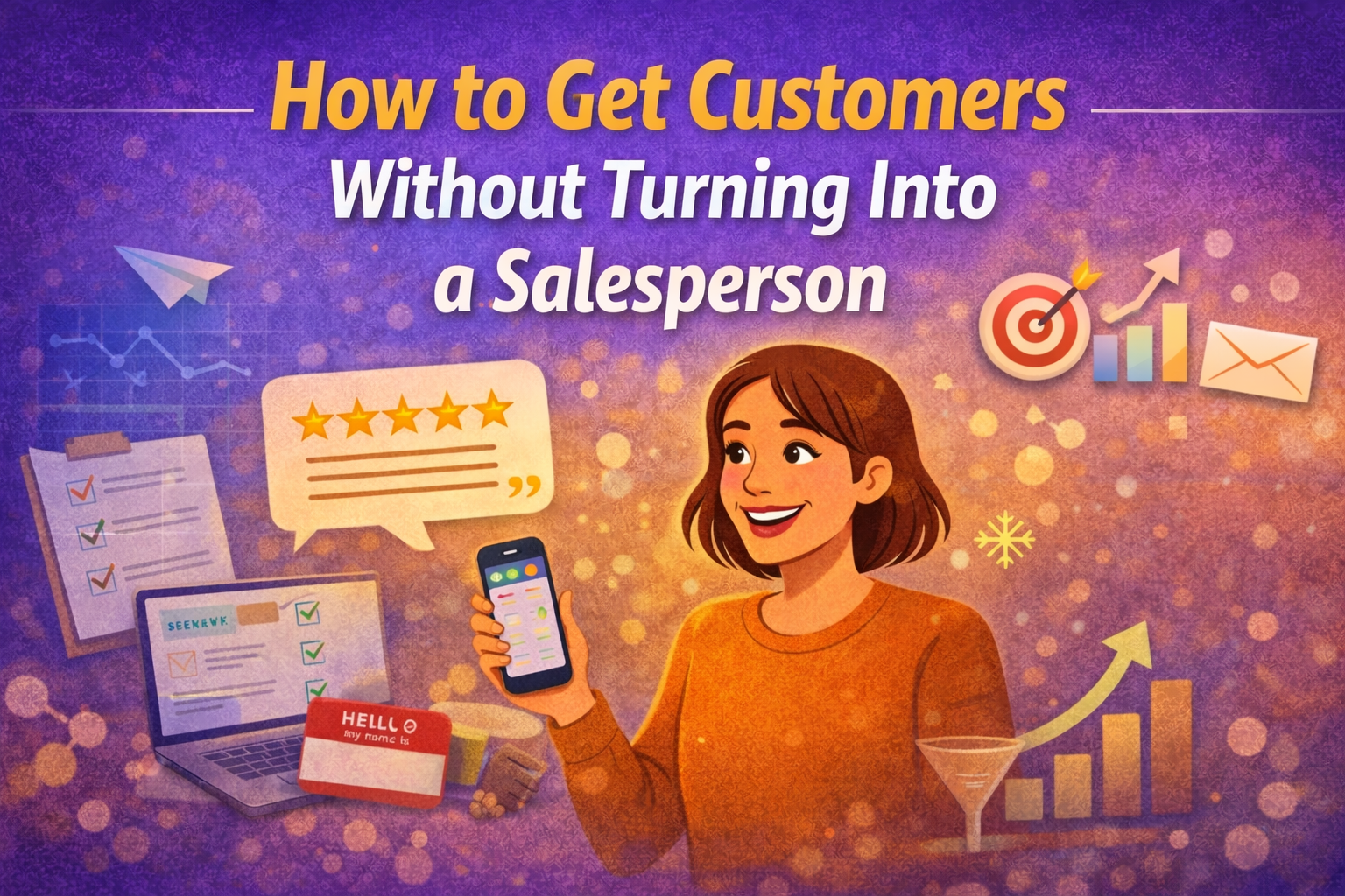 Don't want to be a salesperson?
