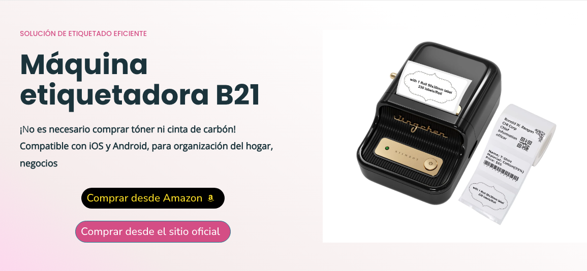 Etiquetadora Portable B21