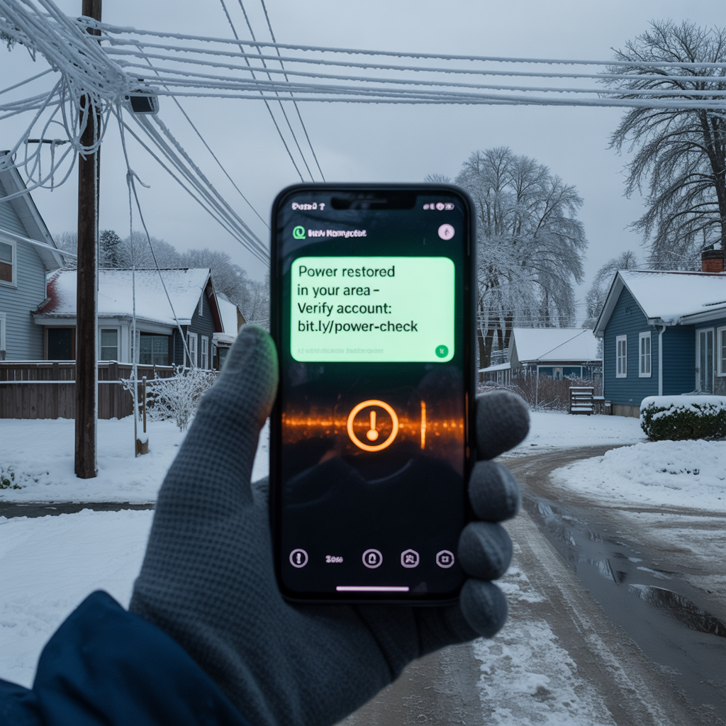 Scammers don't take snow days