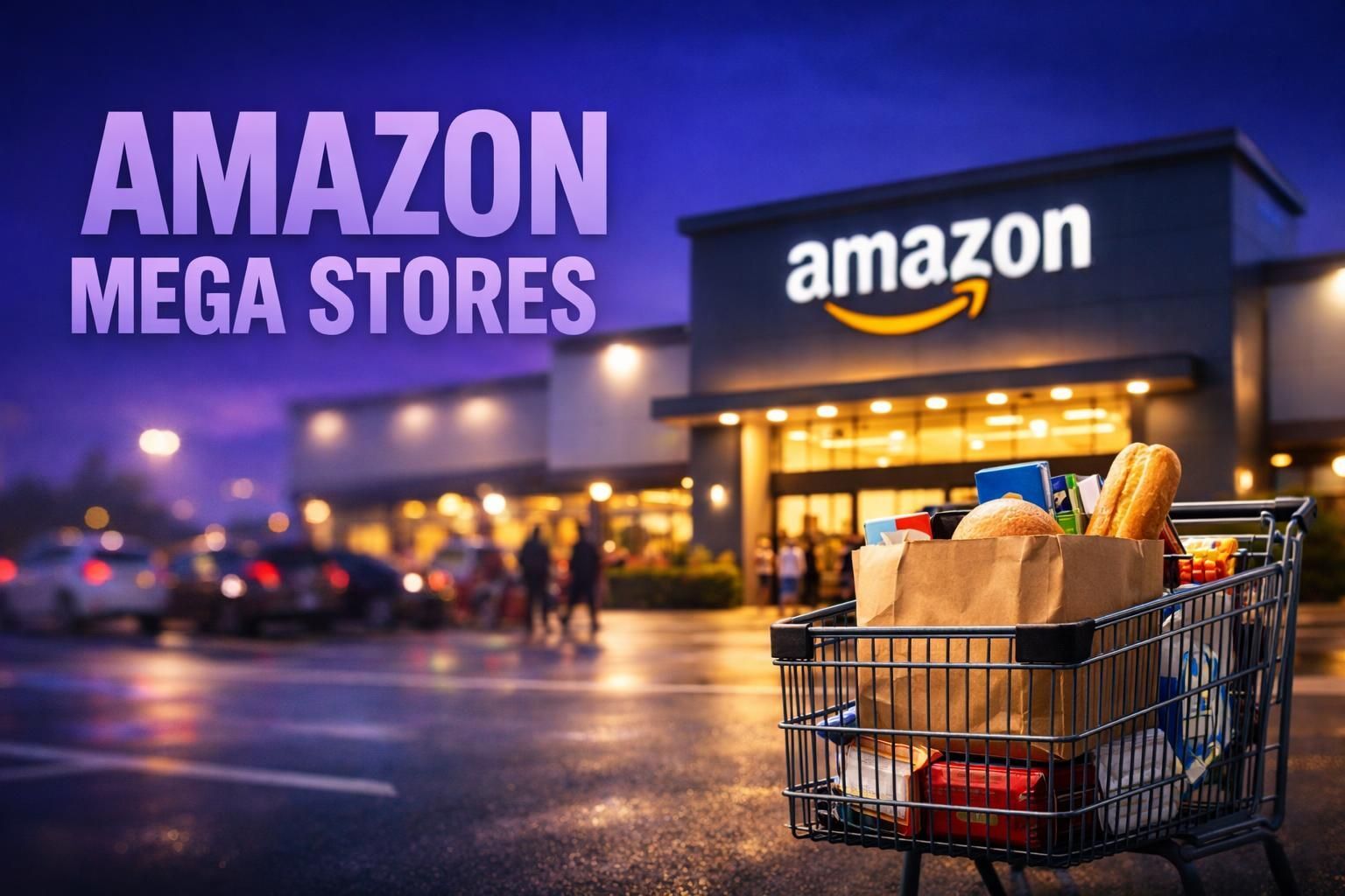 Amazon Builds Giant Retail Supercenters 🏗️