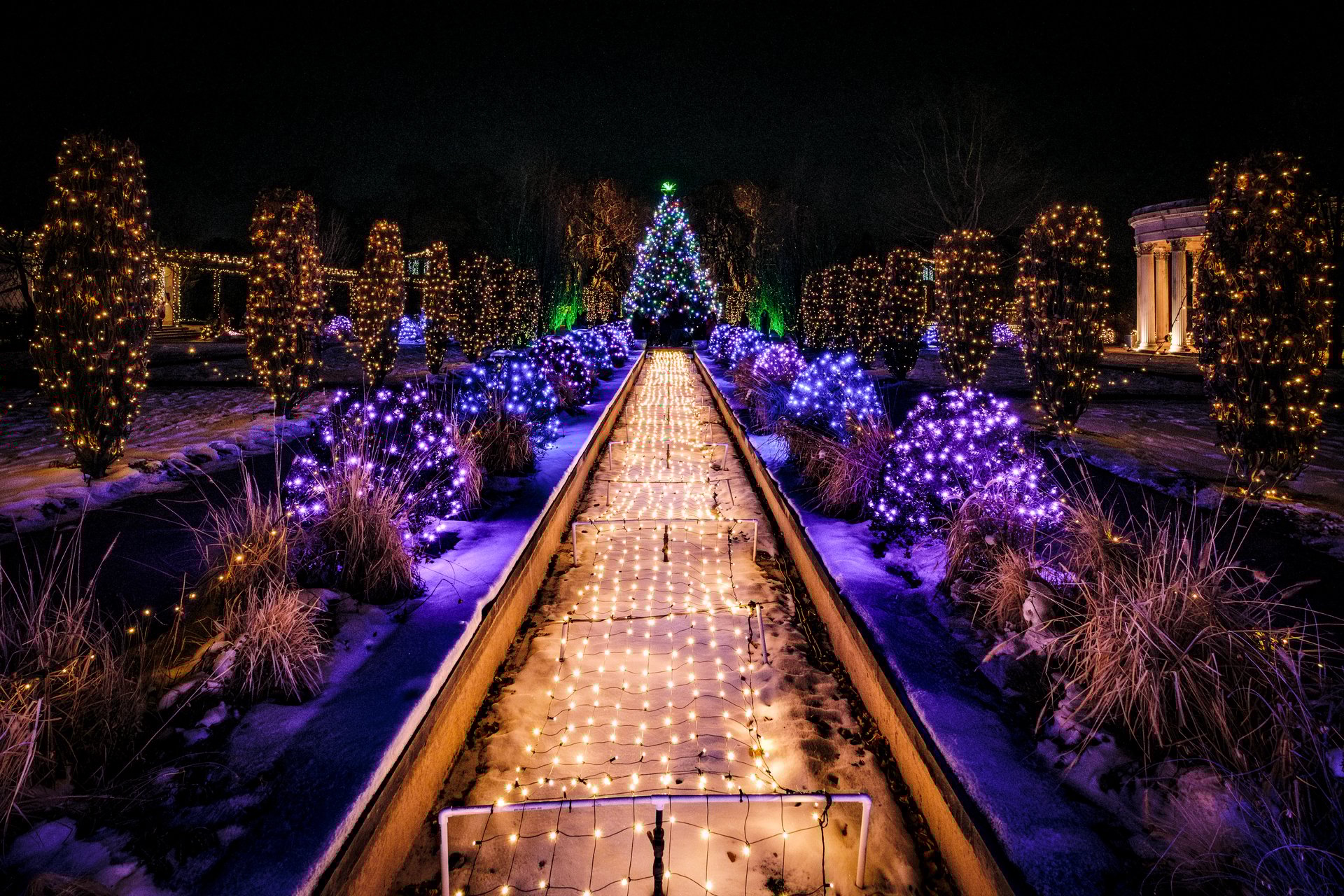Untermyer Gardens - Grand Holiday Illumination, Yonkers 