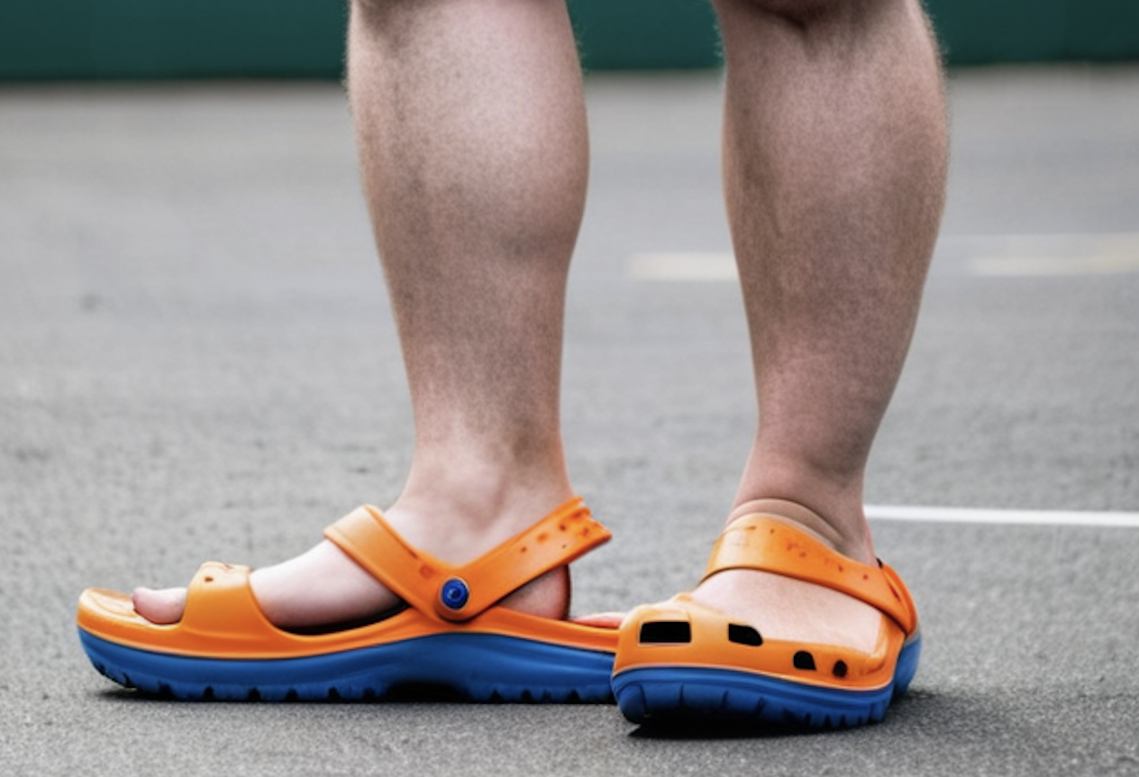 Fellas, Enough With The Crocs Already.