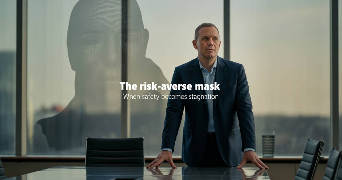 THE RISK-AVERSE MASK: WHEN SAFETY BECOMES STAGNATION