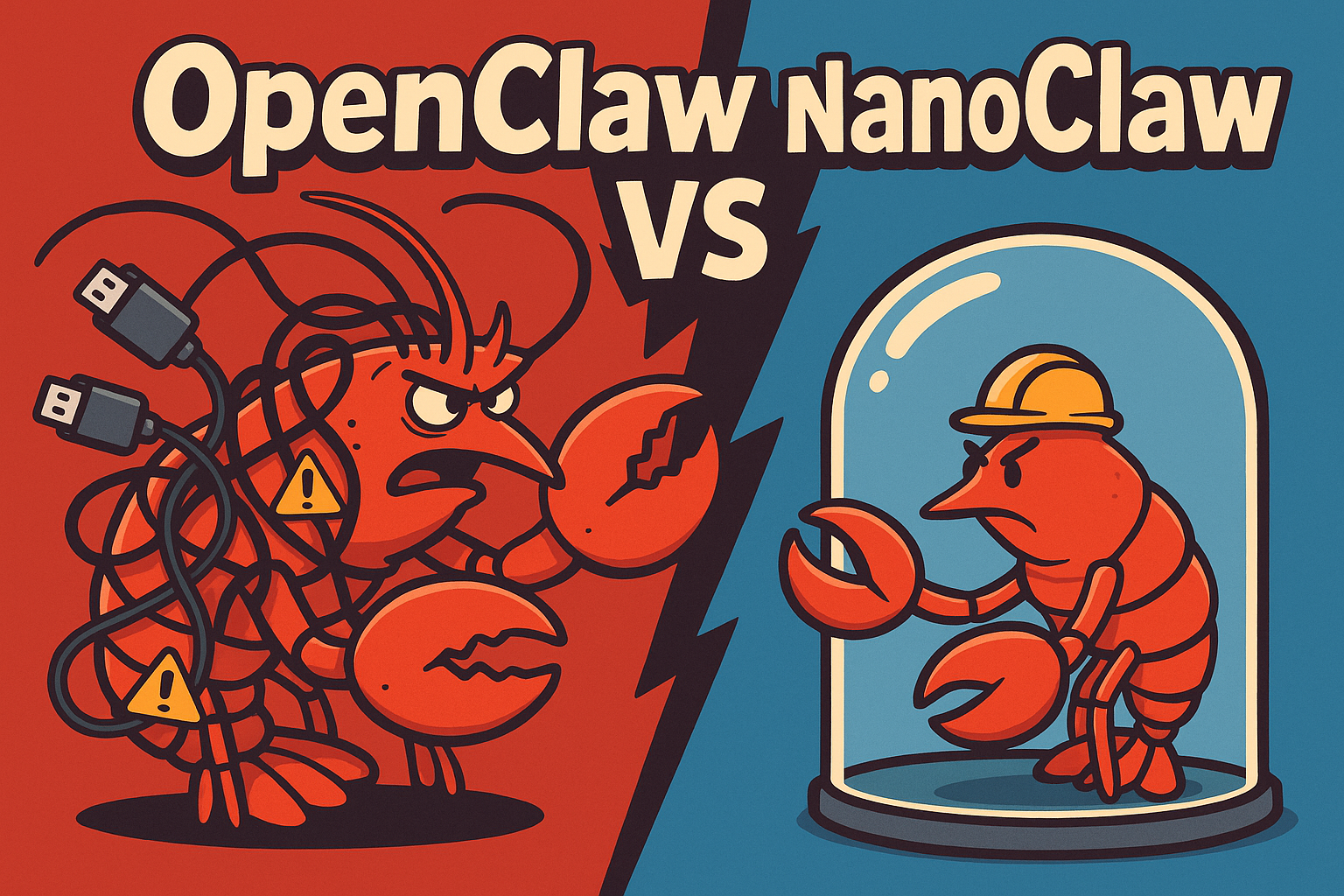 OpenClaw vs. NanoClaw