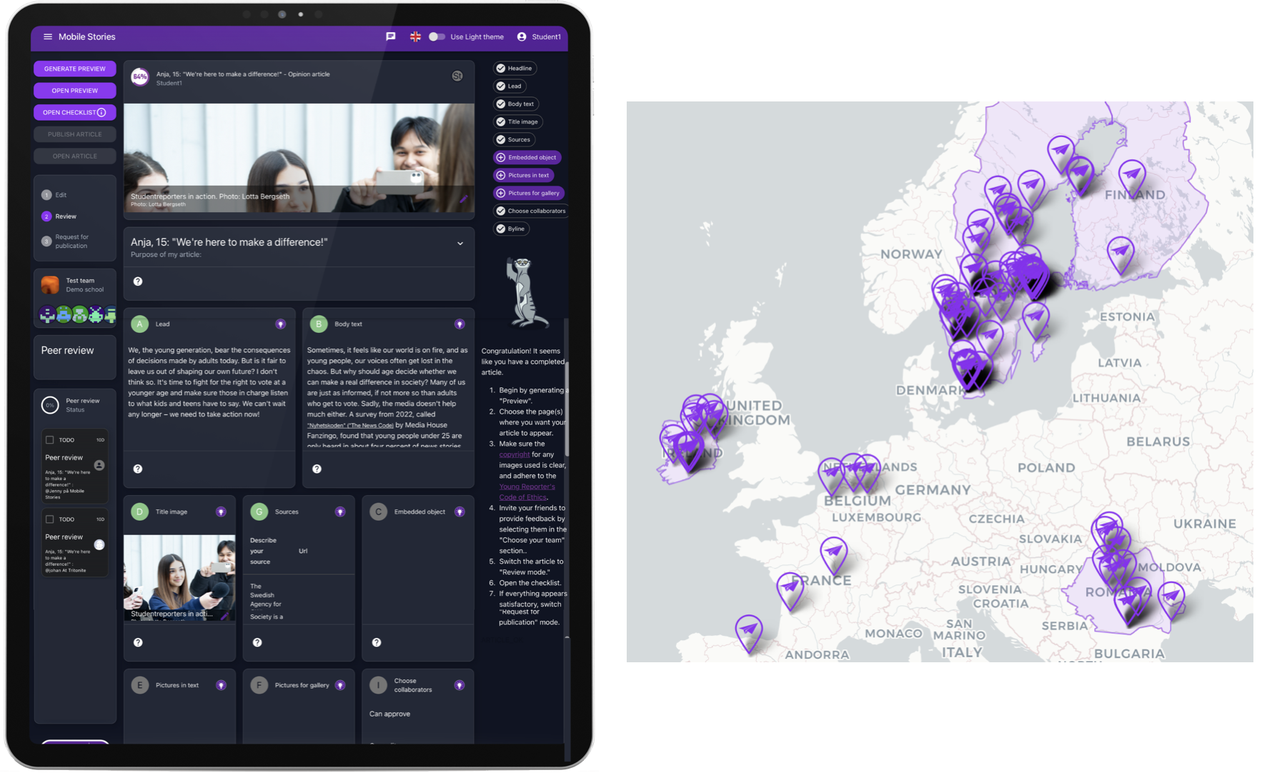 How Mobile Stories Teaches Gen Z to Trust News by Making Them Producers